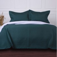 Покривало MirSon набір Imperial Green Line покривало 200х220 см + наволочки 50х70 см х 2 шт (2200007177974)