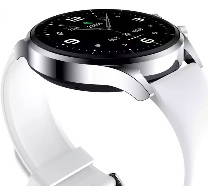 Black Shark Смарт-часы Black Shark S1 Classic Silver; 1.43" (466х466) AMOLED сенсорный / Bluetooth / GPS / IP68 / 53.5 x 49 x 12.1 мм, 55 г / 300 мАч / серебристый