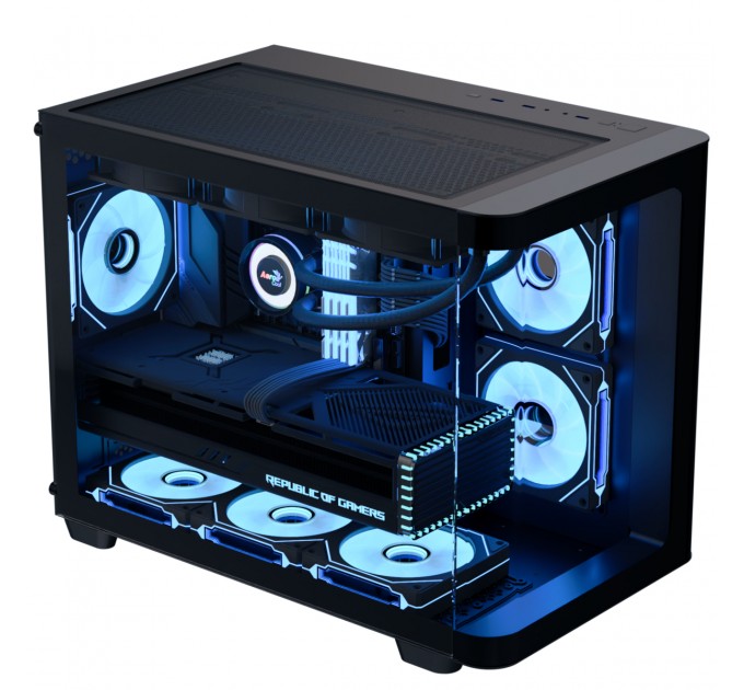 AeroCool Корпус AeroCool P300C-G-BK-v1 (ACCS-PN02033.11) Black без БЖ