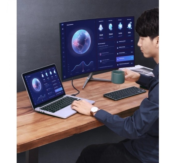 Ugreen Кабель мультимедійний HDMI M to DVI M 2.0m HD106 black Ugreen (10135)