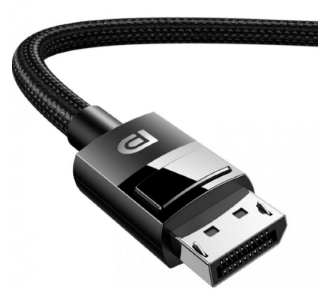 Ugreen Кабель мультимедійний DisplayPort M to DisplayPort M 1.0m V1.4 braided DP114 black Ugreen (80390)
