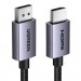 Ugreen Кабель мультимедійний DisplayPort M to HDMI M 3.0m V2.0 4K30Hz DP125 black Ugreen (35843)