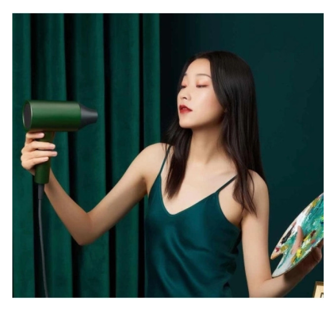 Xiaomi Фен Xiaomi ShowSee Electric Hair Dryer A5-G Green