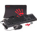 A4Tech Комплект (клавіатура, мишка) A4Tech B1700 Bloody Black