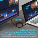 Promate Кабель мультимедійний DisplayPort to HDMI prolink-dp200.black Promate (prolink-dp200.black)