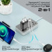 Promate Зарядний пристрій Promate biplug-qc3.eu-bk