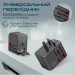 Promate Зарядний пристрій Promate tripmate-36w.black