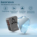 Promate Зарядний пристрій Promate tripmate-36w.black