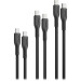 Promate Дата кабель USB-C to USB-C cablekit-cc.black Promate (cablekit-cc.black)
