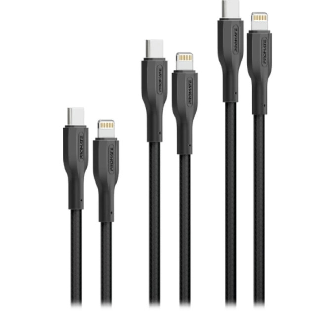 Promate Дата кабель USB-C to Lightning cablekit-ci Promate (cablekit-ci)