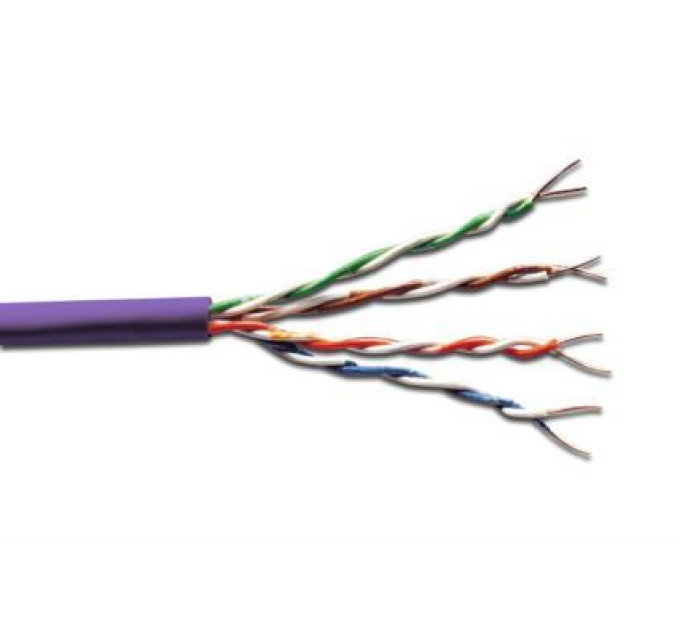 Assmann Кабель мережевий Digitus UTP 305м, cat 6, CU, AWG23/1, LSZH-1, violet (DK-1613-VH-305)