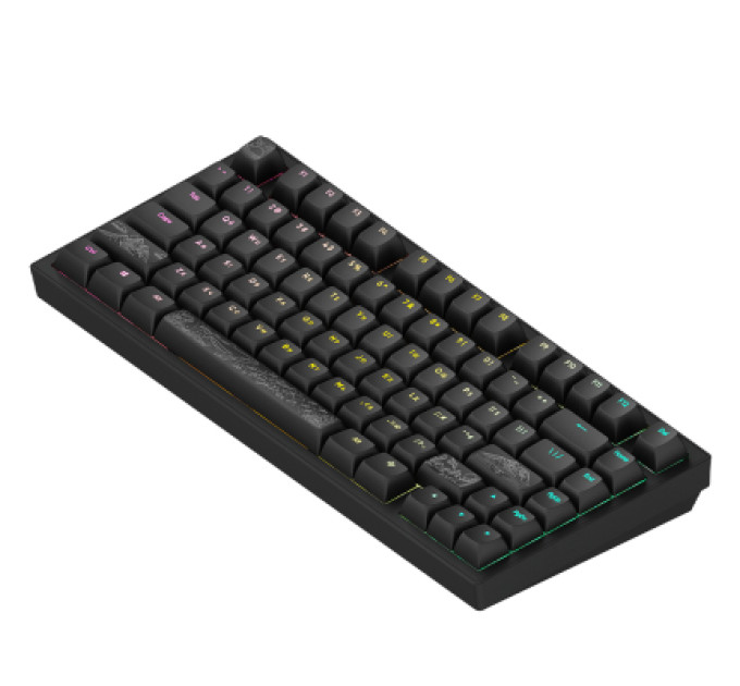 Dark Project Клавіатура Dark Project ALU81 Terra Nostra PBT RGB Mech G3MS Moonstone Black (DPKB_NOSTRA_81_ANSI_BLACK_UA)