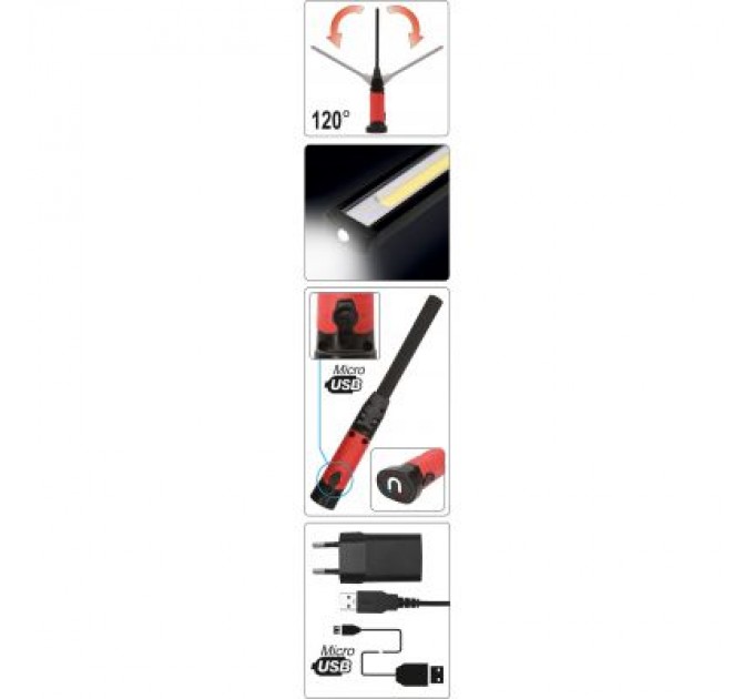 Yato Ліхтар Yato акумуляторний (YT-08518)