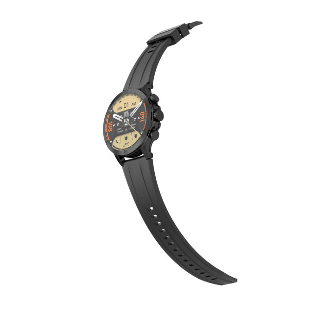 iMiki Смарт-годинник iMiki XPLORER Pro Black Silicone strap