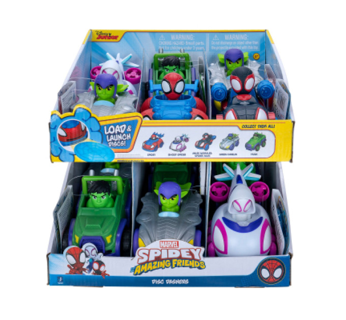 Spidey Машина Spidey Little Vehicle Ghost Spider W1 Привид-павук (SNF0009)
