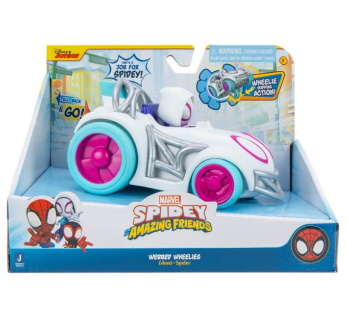 Spidey Машина Spidey інерційна Pull Back Vehicle Ghost Spider Привид-павук (SNF0016)