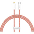 Baseus Кабель Baseus Dynamic USB Type-C - Lightning, 20W, 2м Orange (CALD000107)