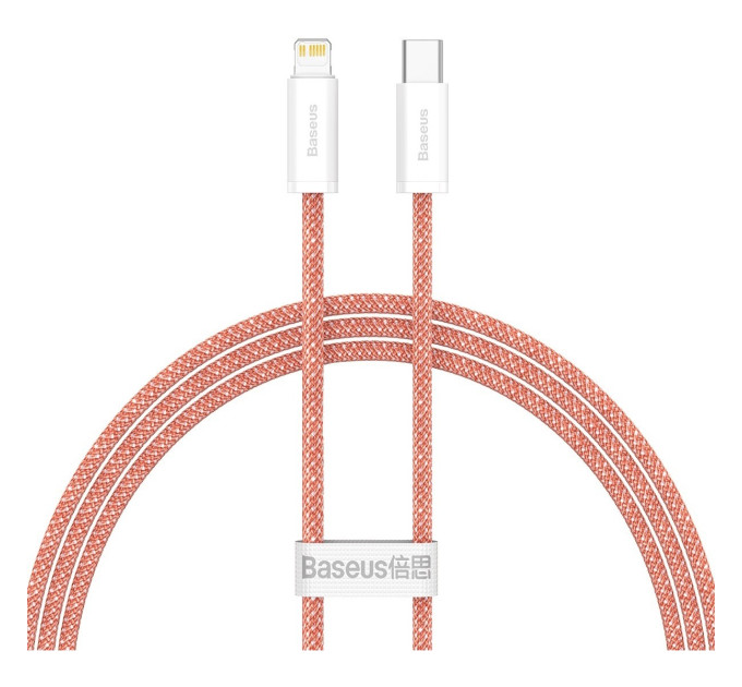 Baseus Кабель Baseus Dynamic USB Type-C - Lightning, 20W, 2м Orange (CALD000107)