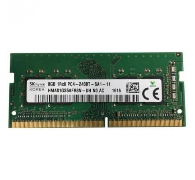 Модуль пам'яті для ноутбука SoDIMM DDR4 8GB 2400 MHz Hynix (HMA81GS6AFR8N-UH)