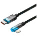Baseus Кабель Baseus MVP 2 USB Type-C - Lightning, 20W, 1м Black/Blue (CAVP000221)