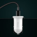Baseus Автомобільний зарядний пристрій Baseus Grain Pro 4.8A 2USB White (CCALLP-02)