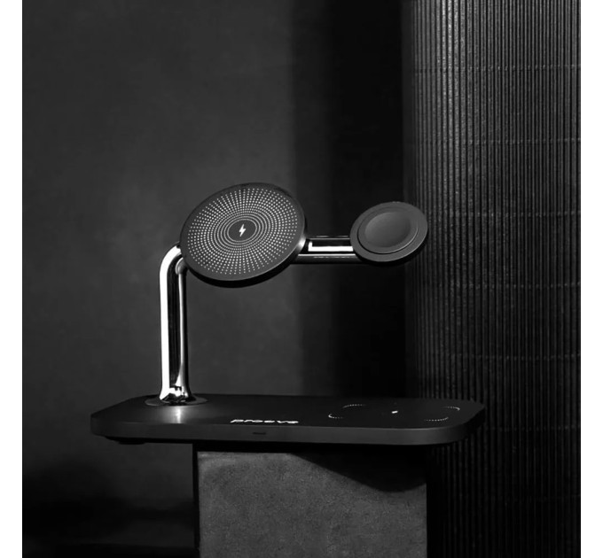 Proove Бездротовий зарядний пристрій Proove Magnetic Field 3in1 15W Black (WSMF15010001)