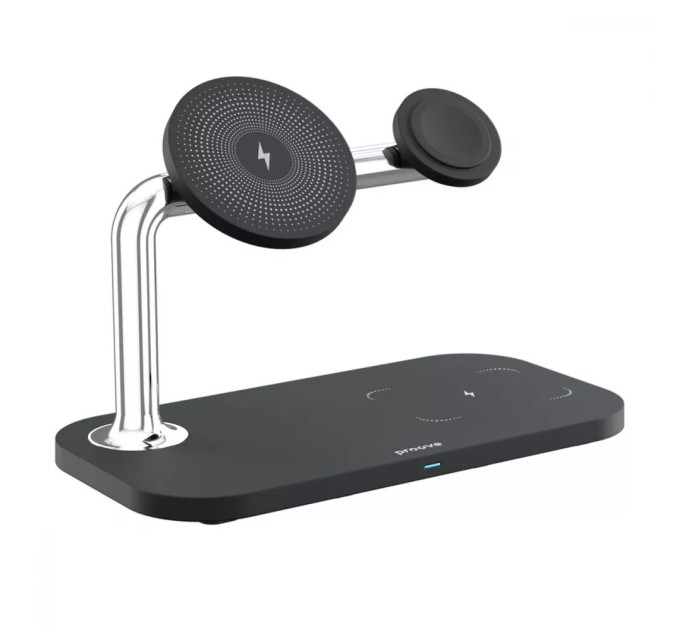 Proove Бездротовий зарядний пристрій Proove Magnetic Field 3in1 15W Black (WSMF15010001)