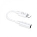 SkyDolphin Перехідник SkyDolphin AU02 Lightning - 3.5 мм (M/F) White (SDADPT-00017)