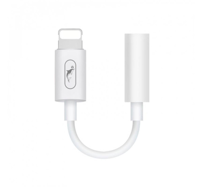 SkyDolphin Перехідник SkyDolphin AU02 Lightning - 3.5 мм (M/F) White (SDADPT-00017)