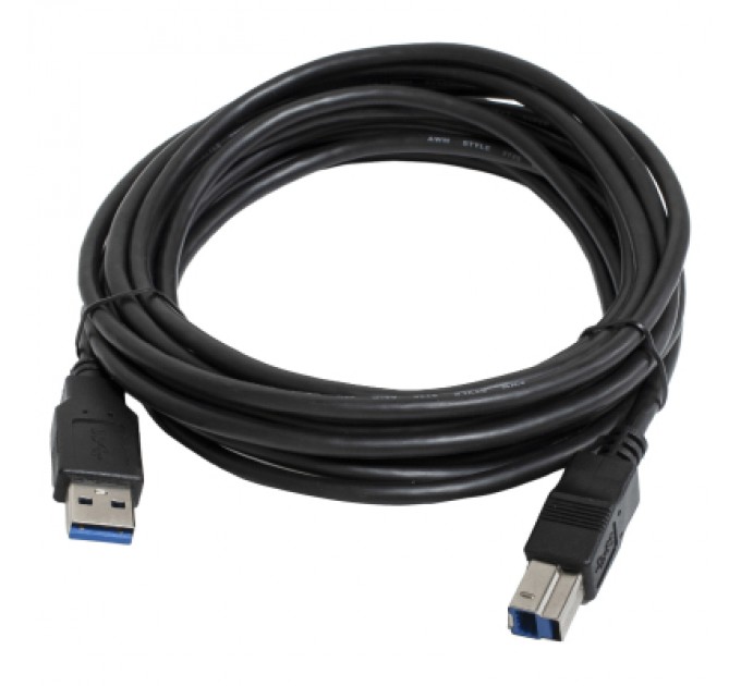 Patron Кабель для принтера USB 3.0 AM/BM 4.5m black Patron (CAB-PN-AMBM-USB3-45)