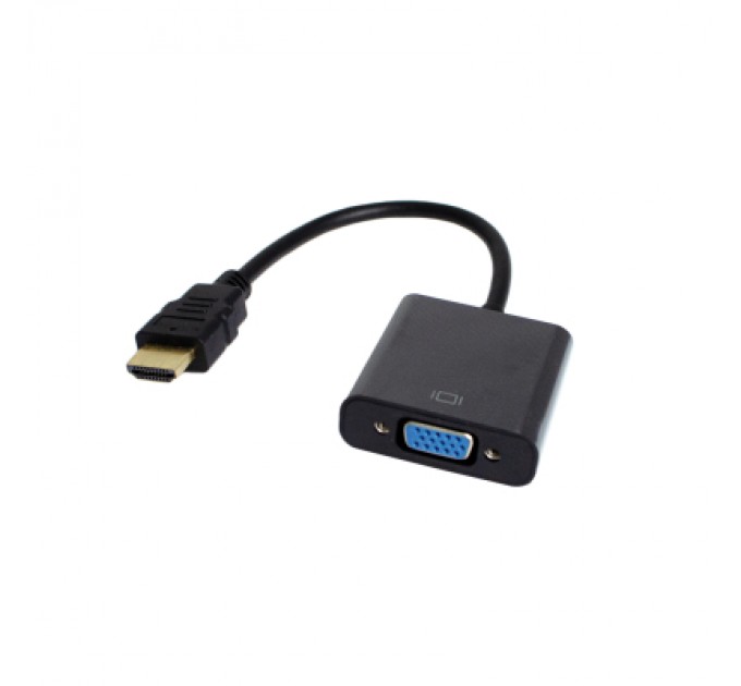 Patron Перехідник HDMI M to VGA F V1.4 60Hz 0.15m black Patron (PN-HDMI-VGA)
