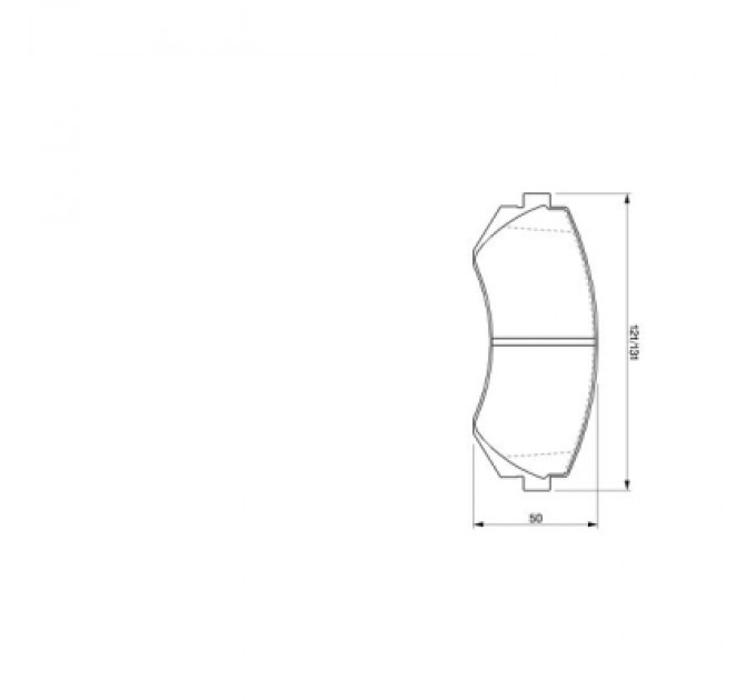 Bosch Гальмівні колодки Bosch 0 986 424 489