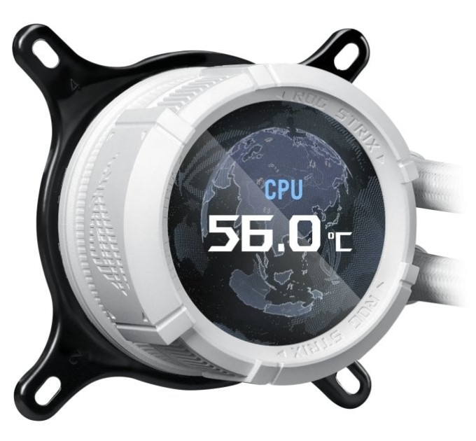 ASUS Система водяного охолодження Asus ROG Strix LC III 360 ARGB LCD White (90RC00W2-M0UAY0)