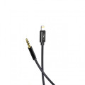 SkyDolphin Кабель SkyDolphin SR26 Braided Wire 3.5 мм - Lightning (M/M), 1 м, Black (SDAUX-000069)