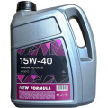 NEW FORMULA Моторна олива NEW FORMULA 15w-40 (SG/CD) кан. 4л ПЕ (3,6кг) (NF196254)