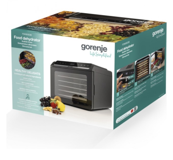 Gorenje Сушка для овочів та фруктів Gorenje FDK600DB