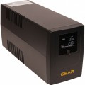 GEAR Пристрій безперебійного живлення GEAR GU-1500PLCD