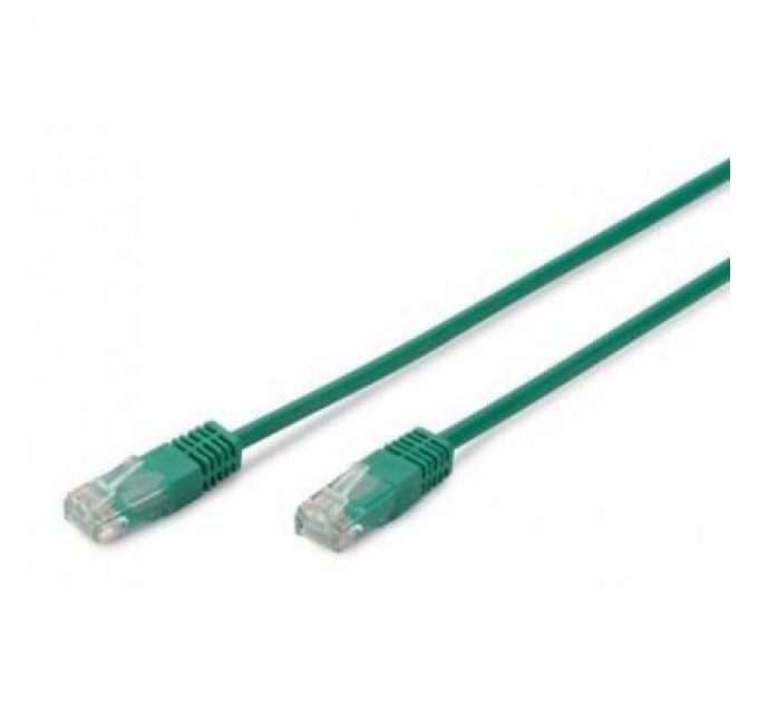 Assmann Патч-корд 0.5м, UTP, cat.5e, CU, green Digitus (DK-1511-005/G)