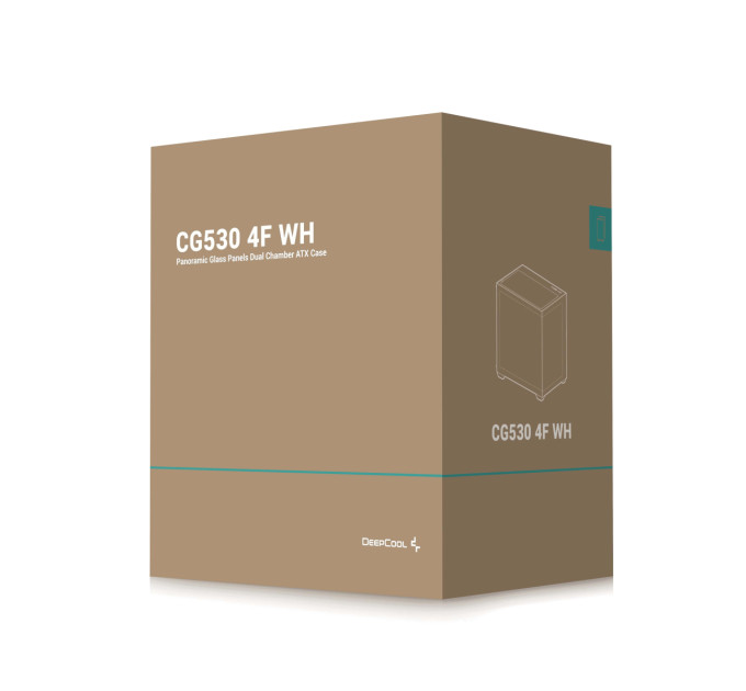 Deepcool Корпус DeepCool CG530 4F White (R-CG530-WHADA4-G-1) без БЖ