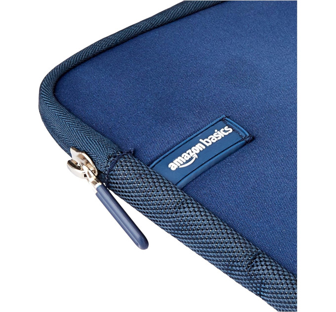 Amazon Чохол для ноутбука Amazon Basics Sleeve 15.6" Navy Blue (B01EFMIL4U)