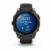 Garmin Смарт-годинник Garmin Fenix 8 47mm AMOLED Sapphire Carbon Gray DLC Titanium with Black Silicone (010-02904-29)