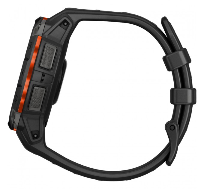 Garmin Смарт-годинник Garmin Instinct 3 45mm Solar Black with Black Silicone Band (010-02934-40)