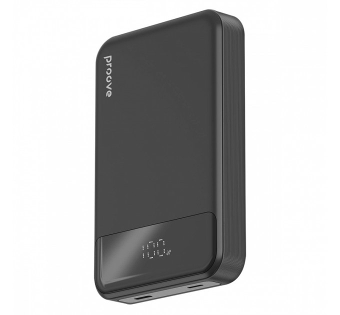 Proove Універсальна мобільна батарея Proove Hoodman Magnetic 20W 10000mAh Black (PBH120010001)