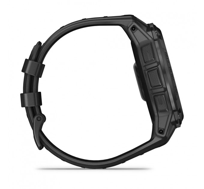 Garmin Смарт-годинник Garmin Instinct 3 50mm Tactical Solar Black with Charcoal Silicone Band (010-02935-90)