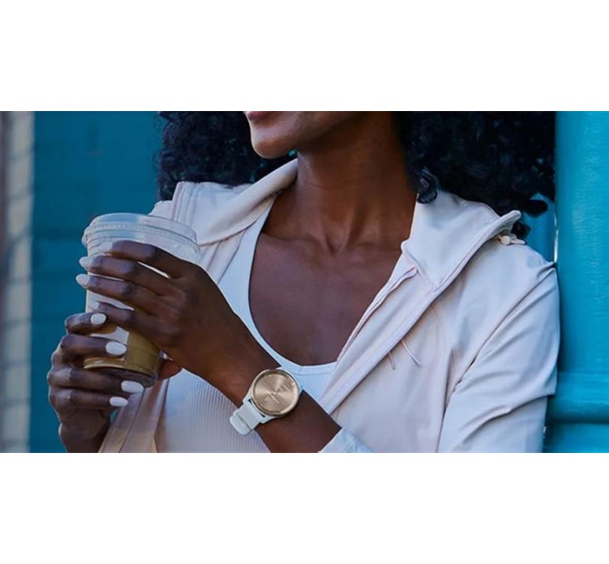 Garmin Смарт-годинник Garmin Vivomove Trend White Cream (010-02665-01)