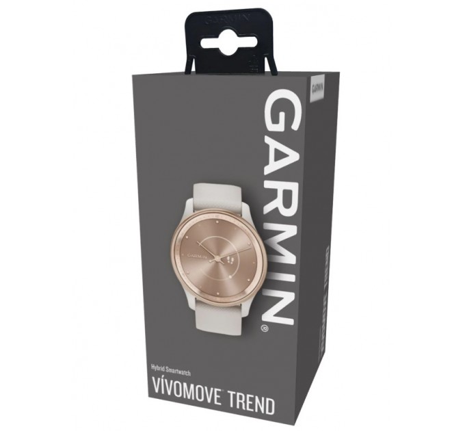 Garmin Смарт-годинник Garmin Vivomove Trend White Cream (010-02665-01)