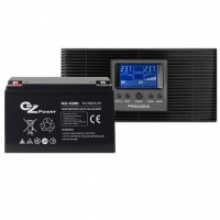 Комплект резервного живлення Prologix 800 (PLP800XL) + АКБ OZ12V080 12V 80AH, AGM