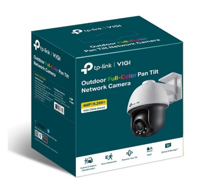 TP-Link Мережева відеокамера PT 4MP IR VIGI C540(4MM) TP-LINK