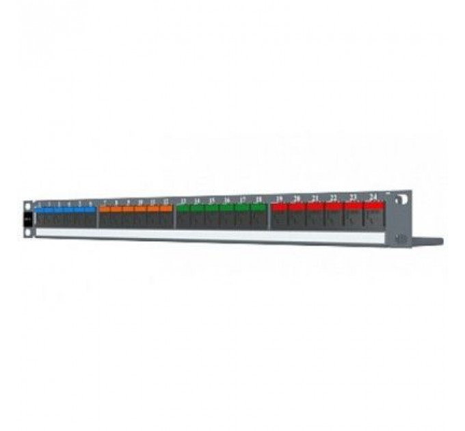 Патч-панель 19" 24xRJ-45 UTP cat. 6, 1U Molex (PID-00141)