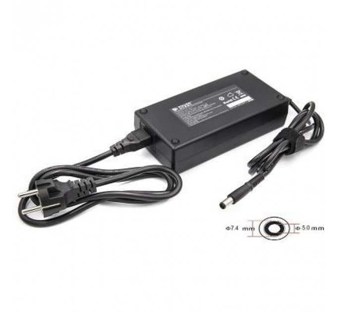 Блок живлення до ноутбуку PowerPlant DELL 220V, 19.5V 180W 9.23A (7.4*5.0) (DL180G7450)